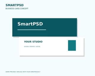 Clean Identity Business Card — Demo