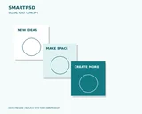SmartPSD social media sample design preview