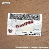 Minimal Business Card PSD Template back high quality preview